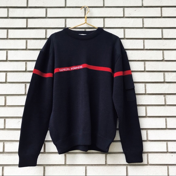 Sweaters Sapeurs Pompiers French Firefighters Sweater Poshmark